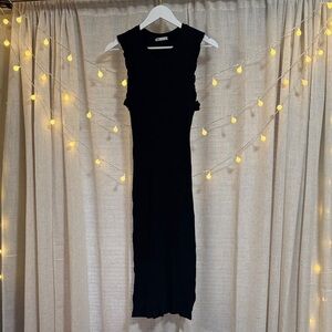 Zara Black Sleeveless Dress